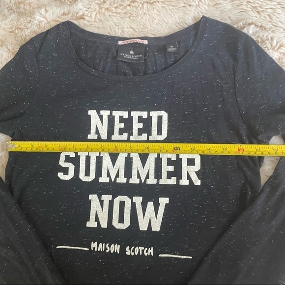 SALE  ⬇️ Scotch & Soda  graphic long sleeves tee - S - Picture 5 of 9